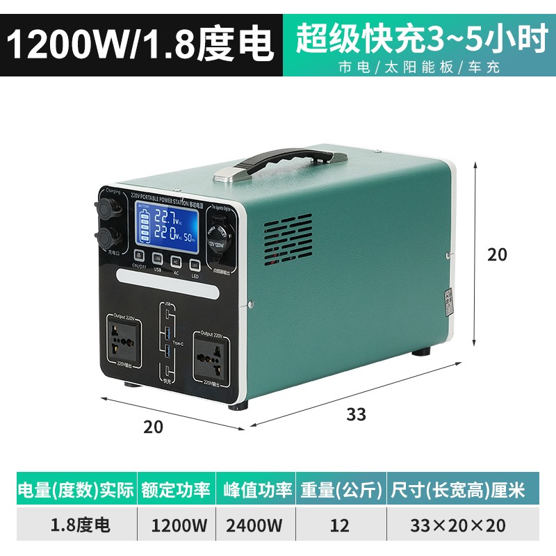 1200W儲能電源